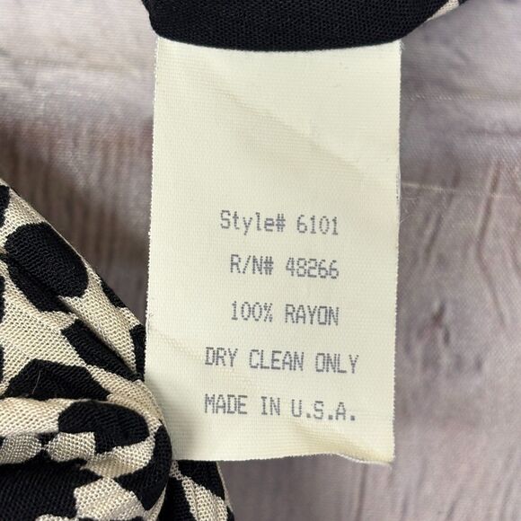 Vintage Platinum by Dorothy Schoelen Blouse Top Shirt Size Large Artsy C048 -2 - Picture 7 of 16